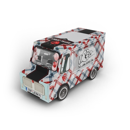 Royal Jerky: Pre ocka FOOD TRUCK plný sušeného mäsa (7x jerky + 1x jerky ZADARMO)