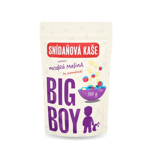 BIG BOY® Kaša s príchuťou modrá malina by @kamilasikl 300g