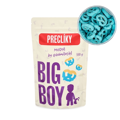 BIG BOY® Modrý praclík by @kamilasikl 330g - limitovaná edícia
