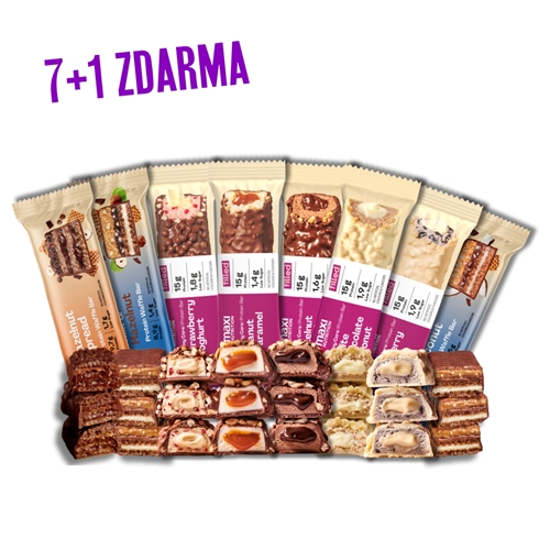 Creamy Core & Waffle Protein Bar 7 + 1